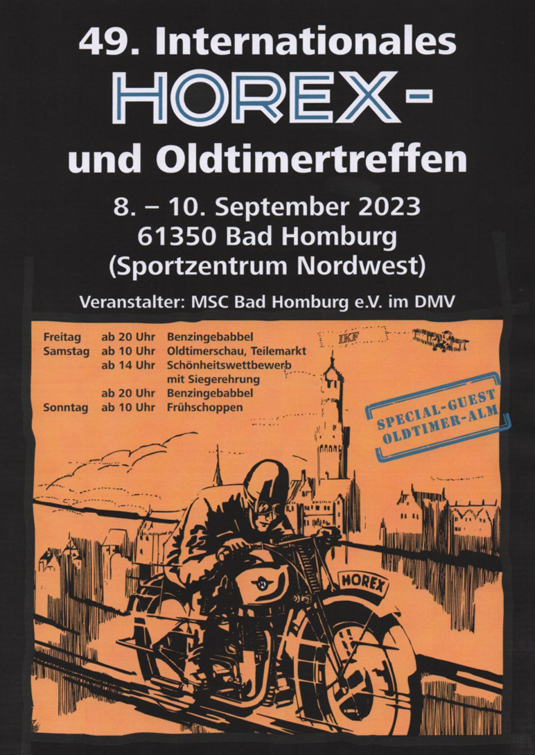 Plakat Horextreffen 2023