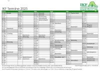 IKF Kalender 2020 Pre