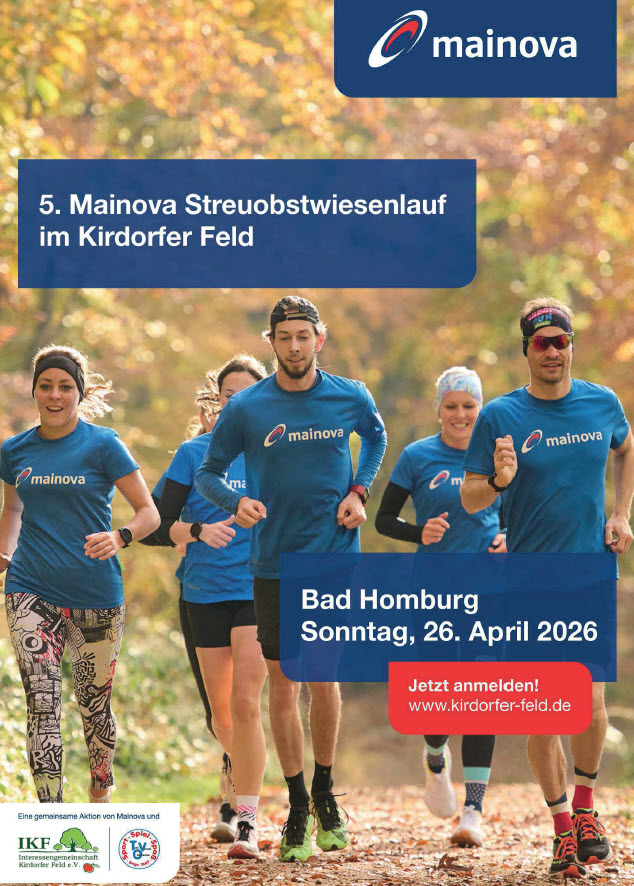 Plakat Streuobstwiesenlauf
